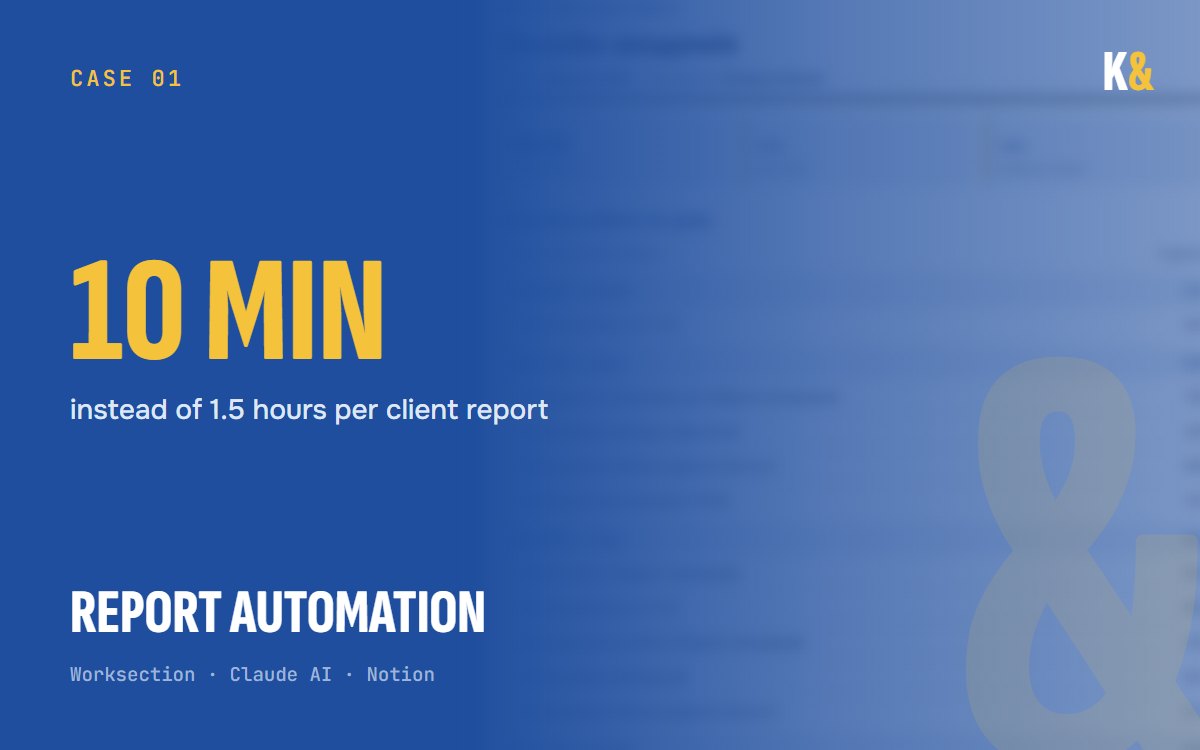 A client report in 10 minutes